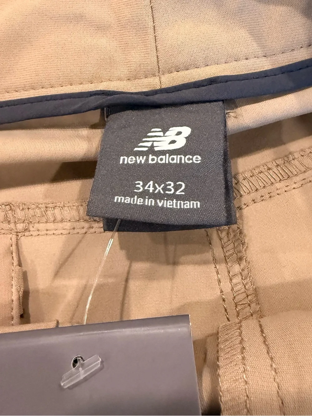NWT New Balance Men’s 34x32 Khaki Stretch Golf Pants Performance Casual